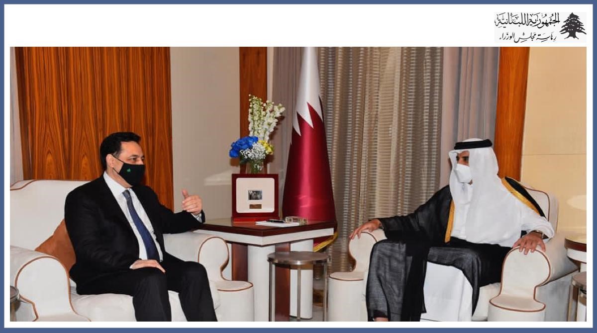 الرئيس يزور أمير دولة قطر الشيخ  تميم بن حمد بن خليفة آل ثاني