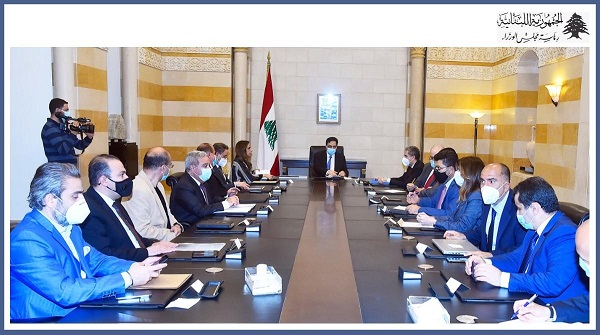 الرئيس دياب يترأس اجتماعًا اقتصادياً