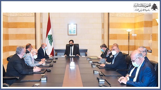 الرئيس دياب يترأس اجتماعًا حول قطاع النقل البري