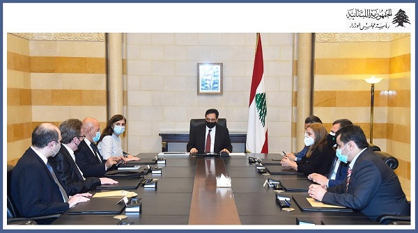 الرئيس دياب يستقبل لجنة جوائز القمة العالمية لمجتمع المعلومات لعام 2021