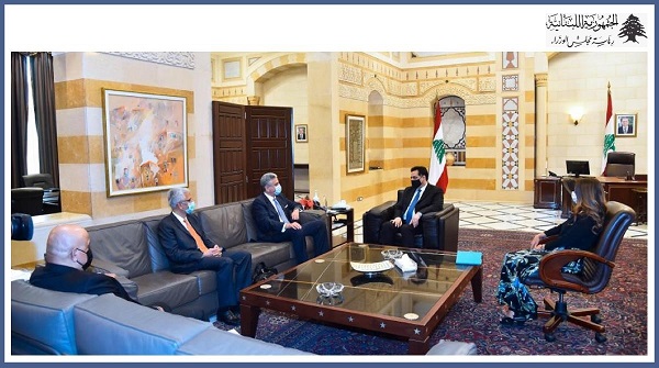الرئيس دياب يستقبل وفداً من البنك الدولي