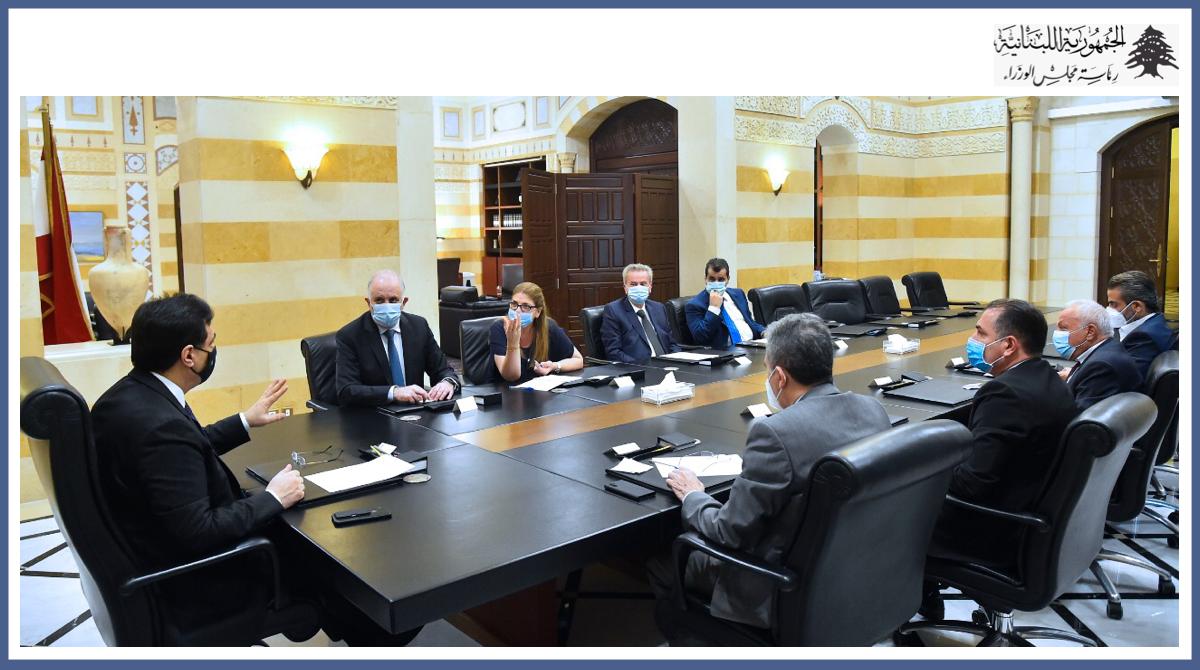 الرئيس دياب يترأس اجتماعاً حول منصّات تسّعير الدولار في السوق السوداء