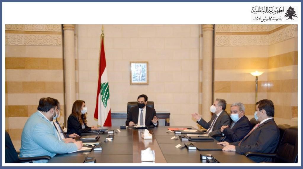 الرئيس دياب يترأس اجتماعًا حول البطاقة التمويلية