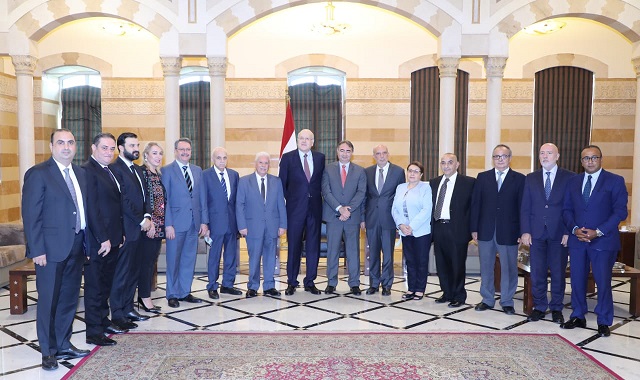 الرئيس ميقاتي يستقبل وفدا من الهيئة الإدارية لاتحاد جمعيات العائلات البيروتية