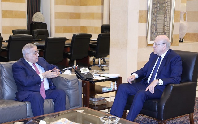 الرئيس ميقاتي يستقبل وزير الخارجية والمغتربين الدكتور عبدالله بو حبيب 