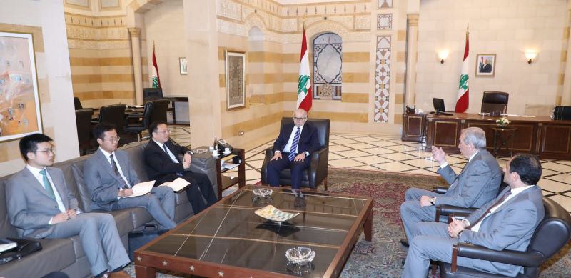 الرئيس سلام يستقبل سفير الصين في لبنان تشيان منجيان