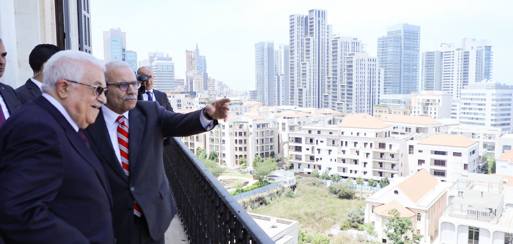 الرئيس سلام يستقبل فخامة الرئيس الفلسطيني محمود عباس