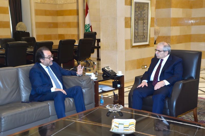 الرئيس سلام يستقبل سفير لبنان المعيّن لدى فرنسا ربيع الشاعر