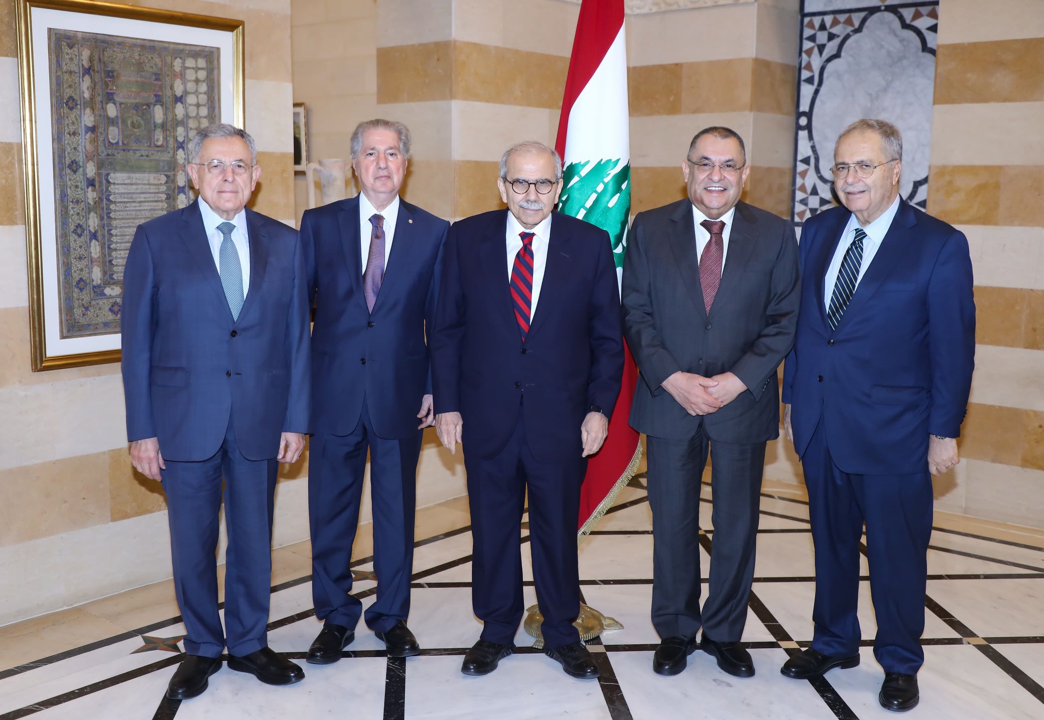 الرئيس سلام يستقبل وفدًا من مجلس العلاقات العربية والدولية