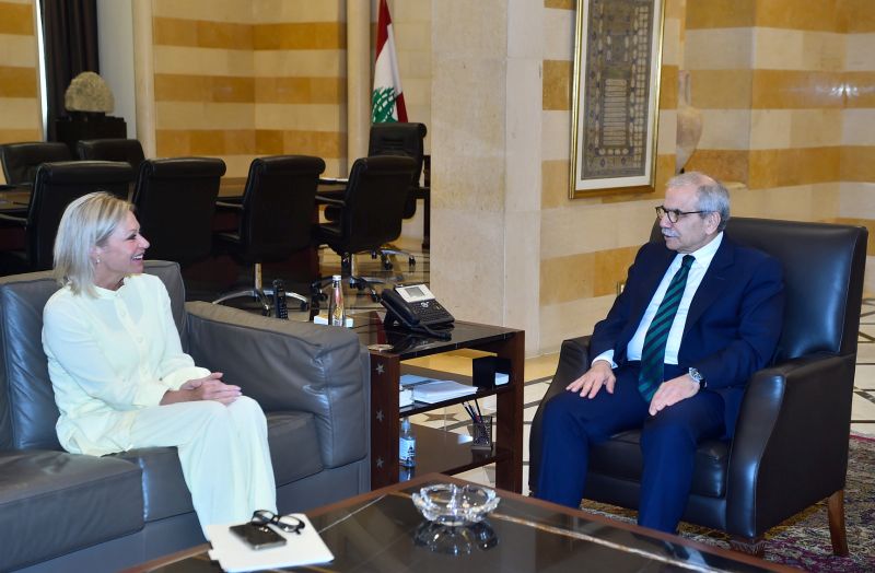 الرئيس سلام يستقبل المنسقة الخاصة للأمم المتحدة في لبنان جينين هينيس-بلاسخارت