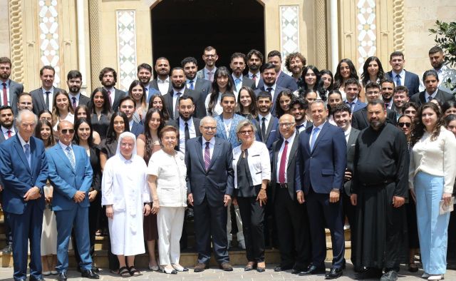 الرئيس سلام يستقبل وفدا من  المؤسسة المارونية للانتشار برئاسة السيدة روز شويري