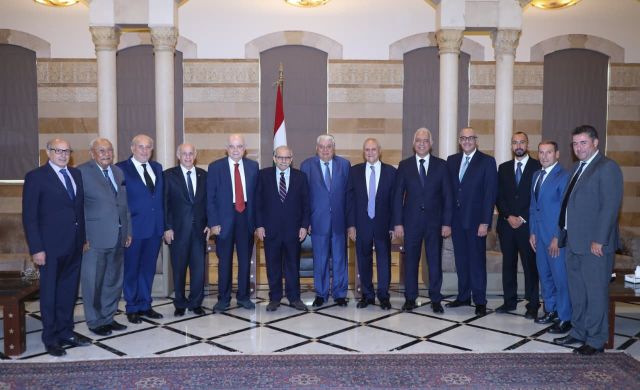 الرئيس سلام يلتقي وفدا من لقاء التوازن الوطني