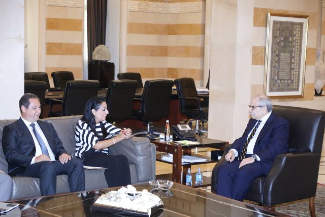 الرئيس سلام يلتقي رئيسة اتحاد لجان الأهل في المدارس الخاصة السيدة لمى الطويل