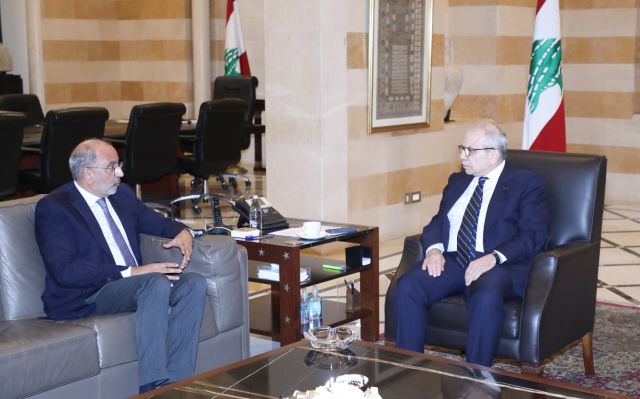 الرئيس سلام يستقبل المنسق المقيم للأمم المتحدة في لبنان عمران ريزا