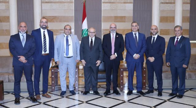 الرئيس سلام يستقبل وفدا من جمعية مدراء المعلوماتية في لبنان  