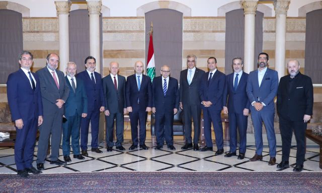 الرئيس سلام يستقبل وفدا من النواب الموقعين على اقتراح قانون تصويت المغتربين