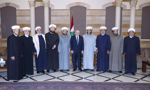 الرئيس سلام يستقبل وفدا من دار الفتوى في راشيا