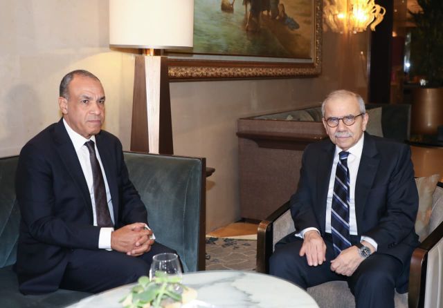 الرئيس سلام يلتقي وزير الخارجية والهجرة المصري الدكتور بدر عبد العاطي
