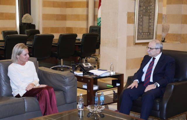 الرئيس سلام يستقبل المنسقة الخاصة للأمم المتحدة في لبنان جينين هينيس-بلاسخارت