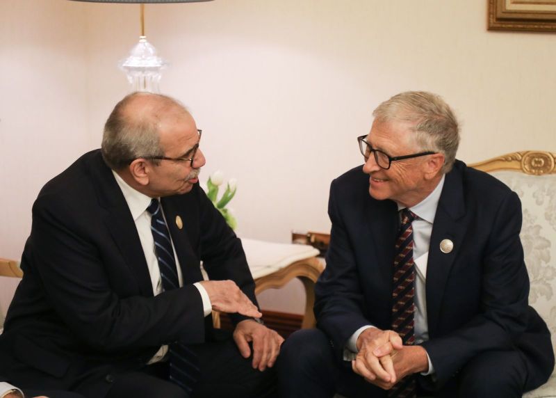 الرئيس سلام يلتقي السيد بيل غيتس