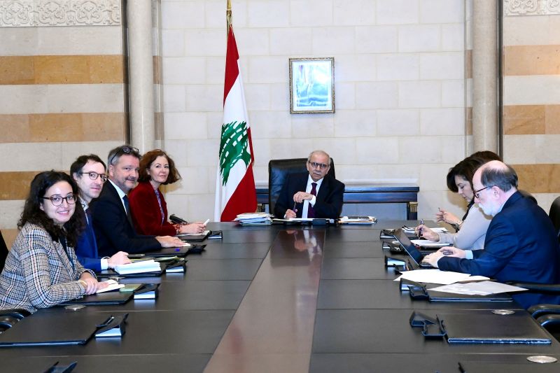 الرئيس سلام يستقبل السيدة ماجالي سيزانا