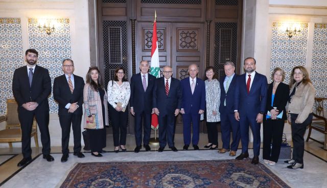 الرئيس سلام يستقبل رئيس مجموعة العمل الأميركية لأجل لبنان السفير إدوارد غابرييل على رأس وفدٍ