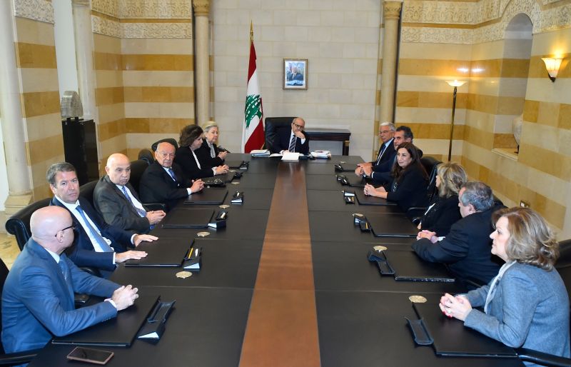 الرئيس سلام يستقبل وفدا من مجلس العمدة الجديد لمؤسسات الرعاية الاجتماعية دار الايتام الاسلامية