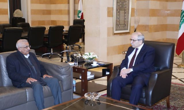 الرئيس سلام يستقبل النائب اسامة سعد