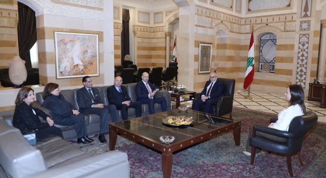 الرئيس سلام يستقبل رئيس ديوان المحاسبة القاضي محمد بدران ووفد مرافق