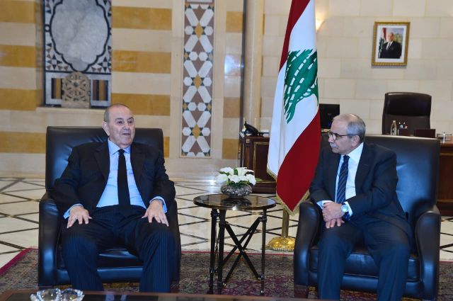 الرئيس سلام يستقبل رئيس الوزراء العراقي السابق الدكتور إياد علاوي