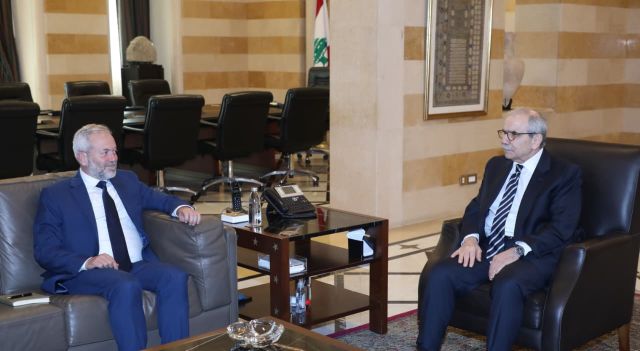 الرئيس سلام يستقبل النائب انطوان حبشي