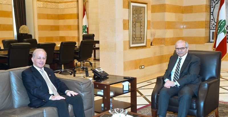 الرئيس سلام يستقبل السفير الأميركي ميشال عيسى