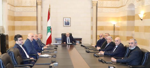 الرئيس سلام يستقبل وفدا من رابطة قدماء  القوى المسلحة