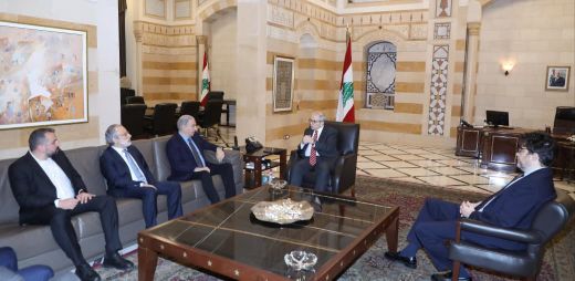 الرئيس سلام يستقبل الوزير السابق ميشال فرعون على رأس وفد