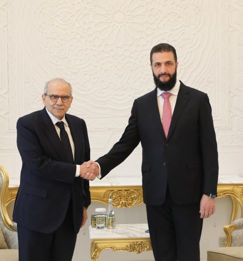الرئيس سلام يصرح في مطار دمشق الدولي بعد اختتام زيارته