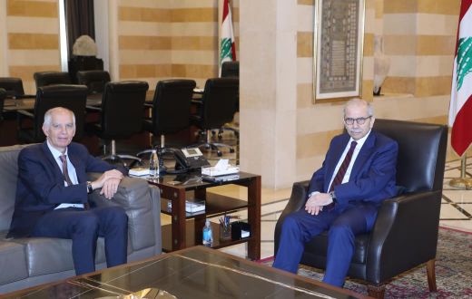 الرئيس سلام يستقبل السفير الفرنسي في لبنان هيرفيه ماغرو