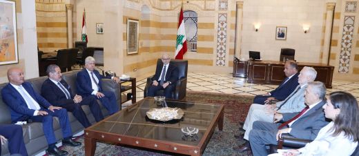 الرئيس سلام يبحث سبل تعزيز وتطوير العلاقات الفلسطينيّة – اللبنانيّة