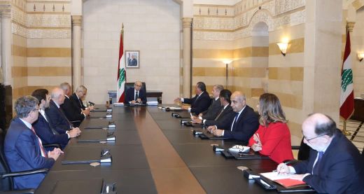 الرئيس سلام يجري لقاء للبحث في سبل تعزيز التعاون والعلاقات الاقتصادية بين لبنان وسوريا