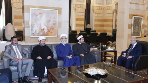 الرئيس سلام يستقبل وفدا من دار الإفتاء في صور والجنوب
