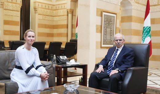 الرئيس سلام يستقبل الممثلة العليا للاتحاد الأوروبي للشؤون الخارجية والسياسة الأمنية كايا كالاس